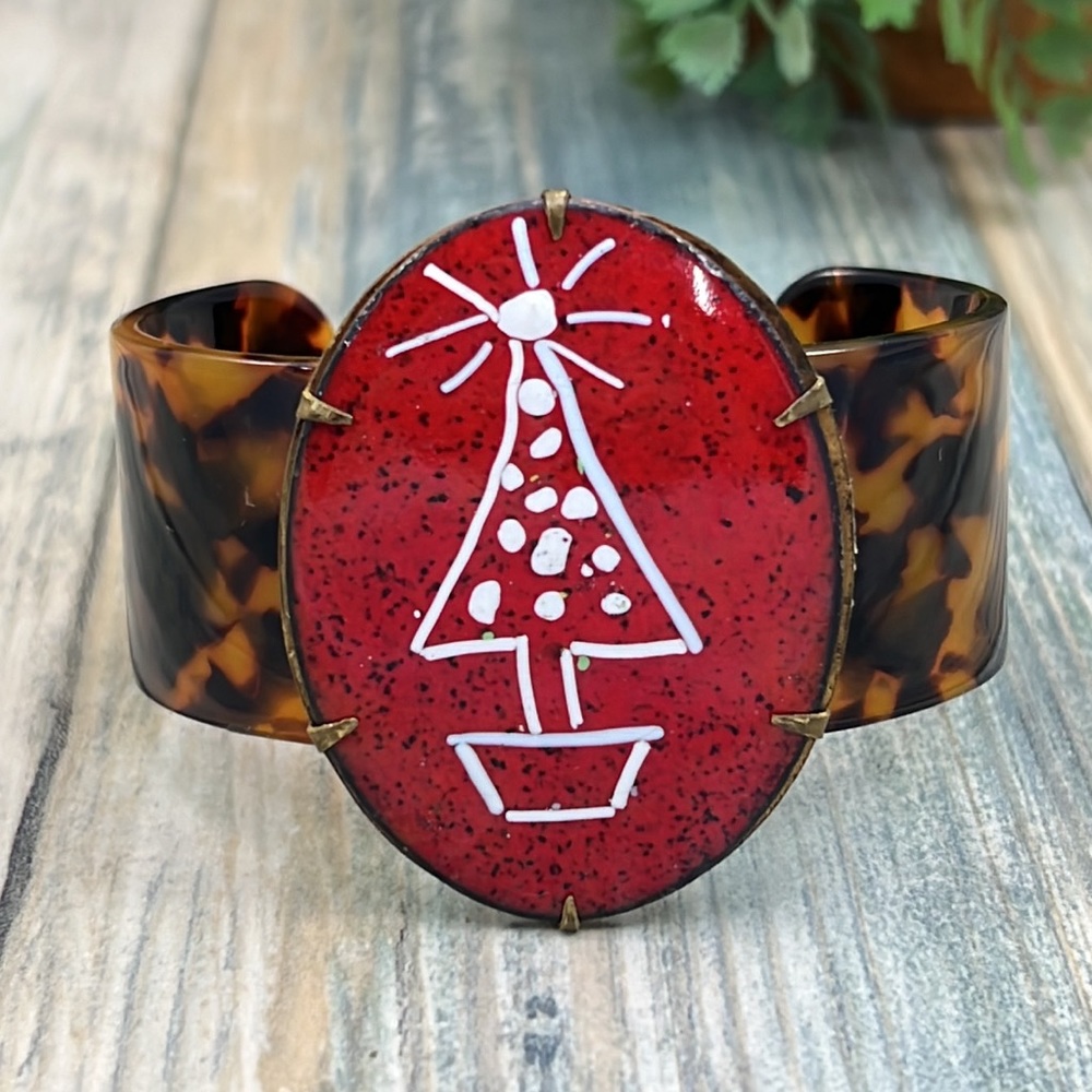 Adorned Crown Artisan Assemblage Tortoise Shell E… - image 3